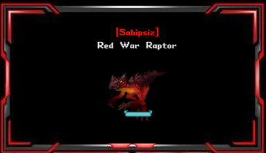 Red War Raptor