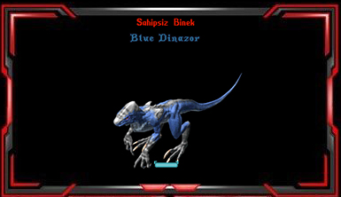 Blue Dinazor