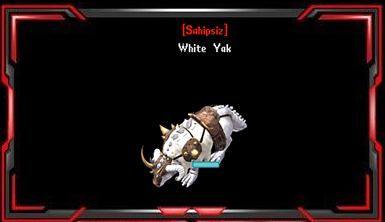White Yak