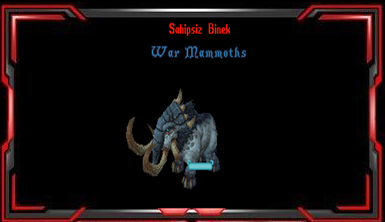 War Mamoths