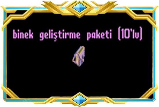 Binek Yükseltme 10lu