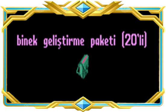 Binek Yükseltme 20li