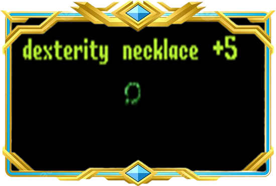 Size +5 Dex Veren İtem